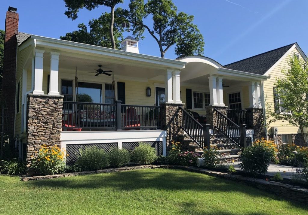 front porch construction chatham