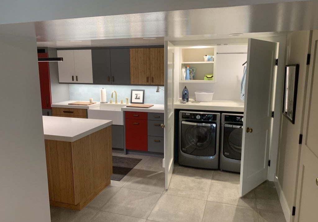 Basement Kitchen Remodel